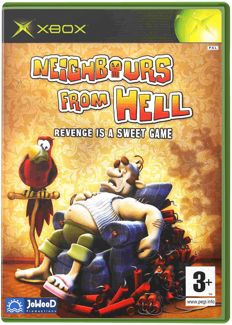 Neighbours from Hell box art for Xbox